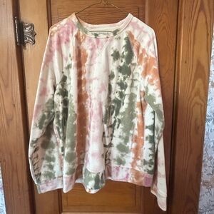 Sonoma Multicolor Tie-Dye Top